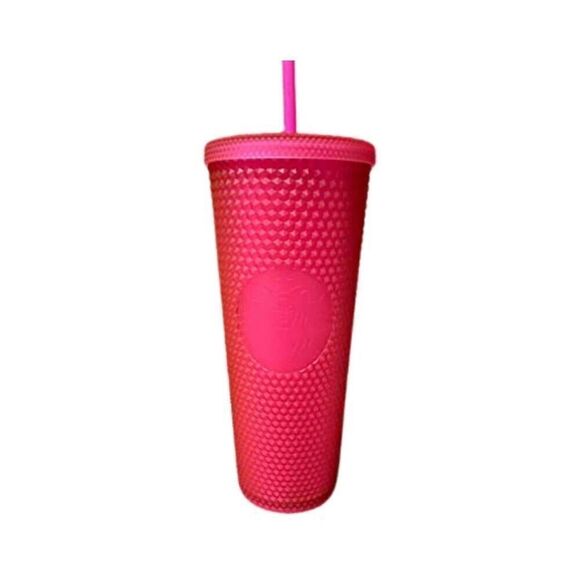 Starbucks 2023 Spring Hot Pink Jelly Tumbler NWT - Picture 2 of 6